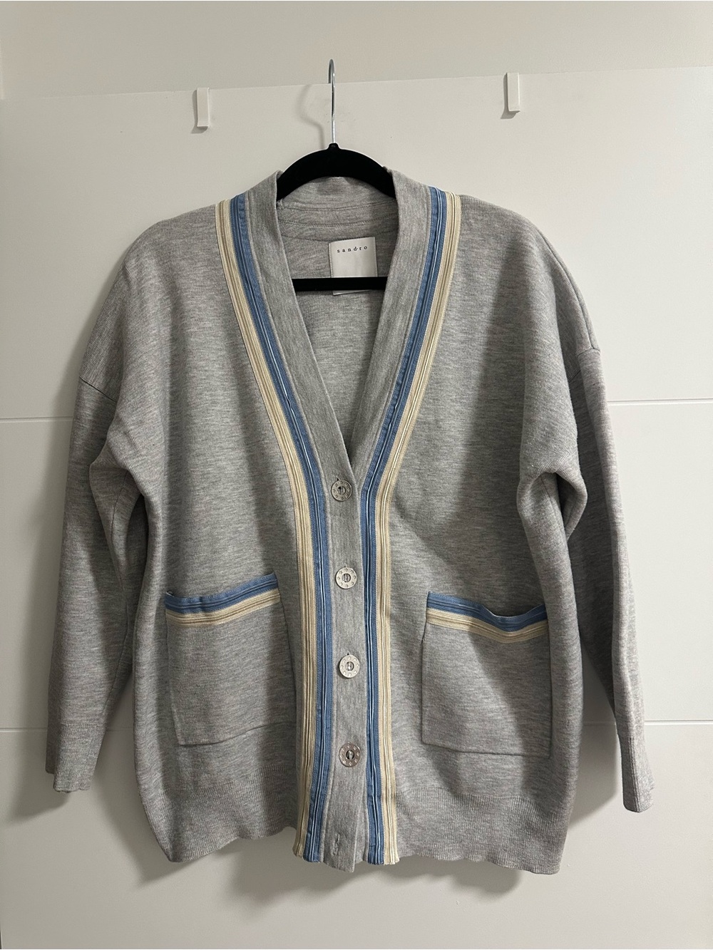 Sandro Oversized Cardigan Sweater - Picture 4 of 5